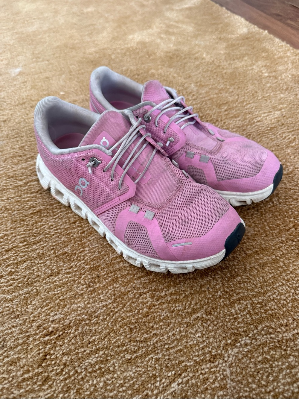 On Running Pink Women's Athletic Cloud-Style Sneakers